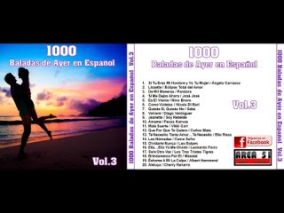 1000 ballades of yesterday in spanish vol 3