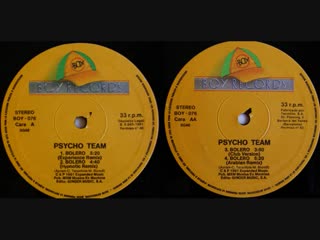 psycho team – bolero (maxi single full) 1991