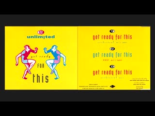 [1991 single cd] 2 unlimited - get ready for this (pwl)