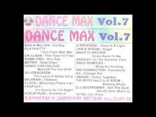 dance max vol. 7 (1995)